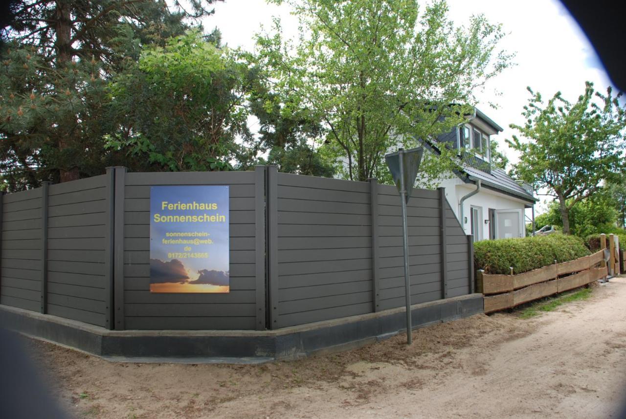Ferienhaus Sonnenschein Insel Poel Buitenkant foto